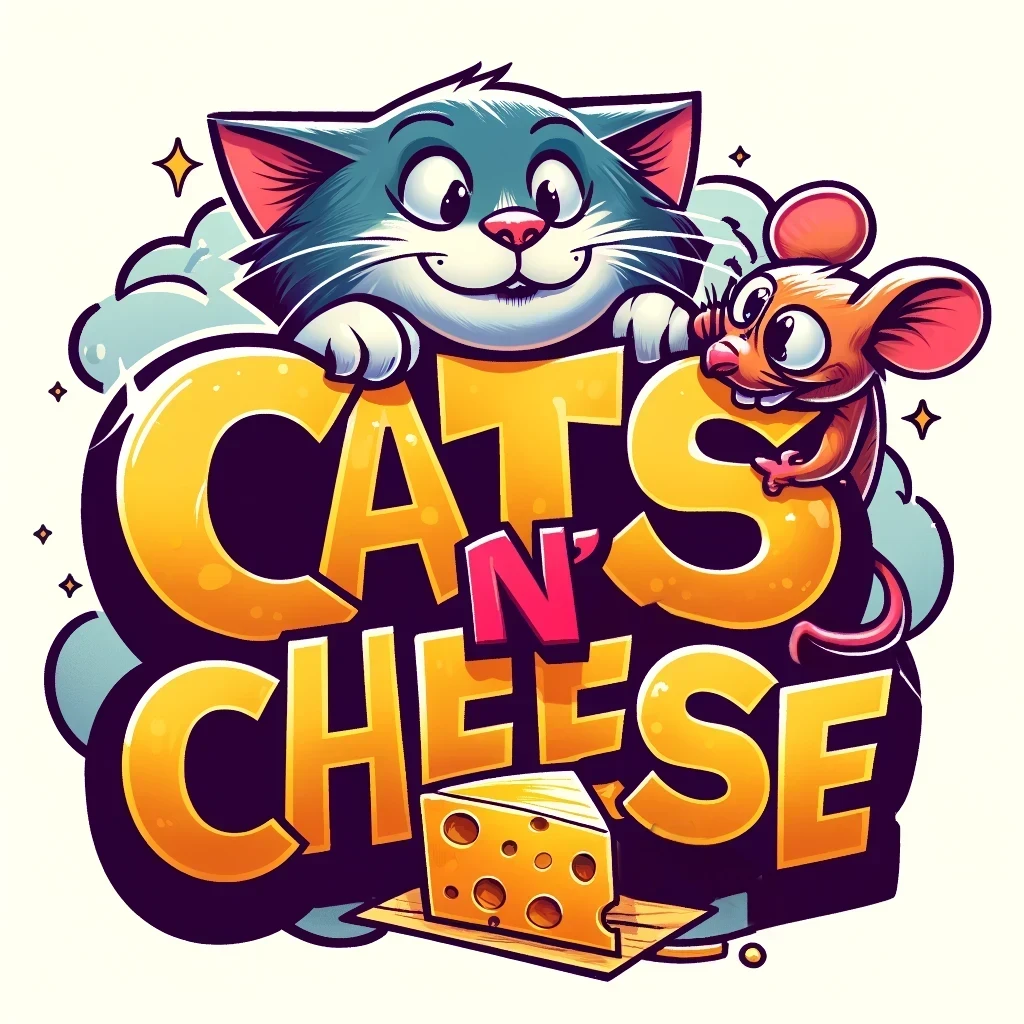 cats and cheese logo